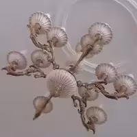 لوستر آرامیس سرامیکی آبکاری انتیک برنزی