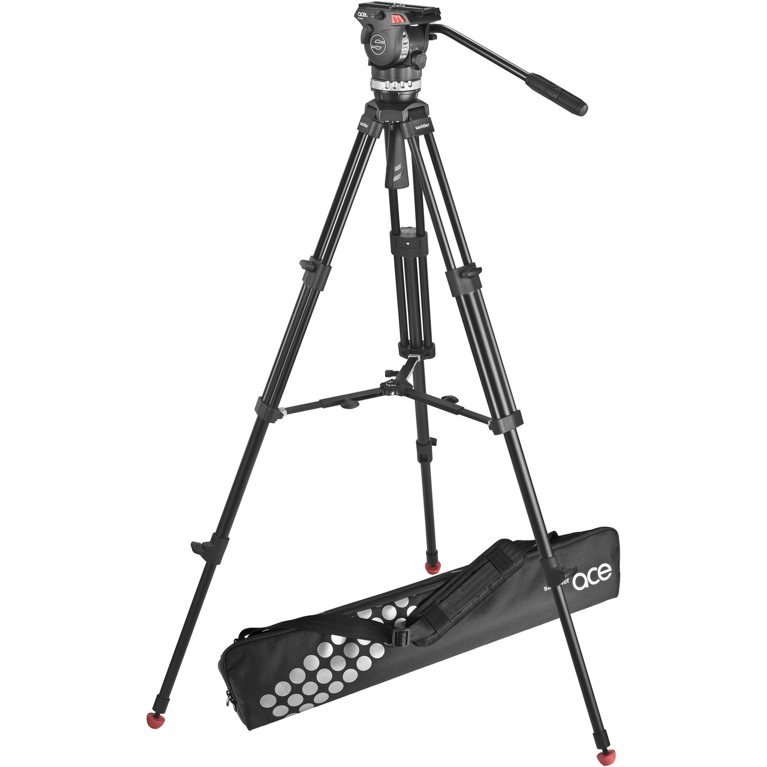 سه پایه حرفه ای دوربین ساچلر ایس Sachtler Ace