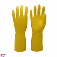 دستکش ظرفشویی ساق کوتاه ویولت سایز L کد 02