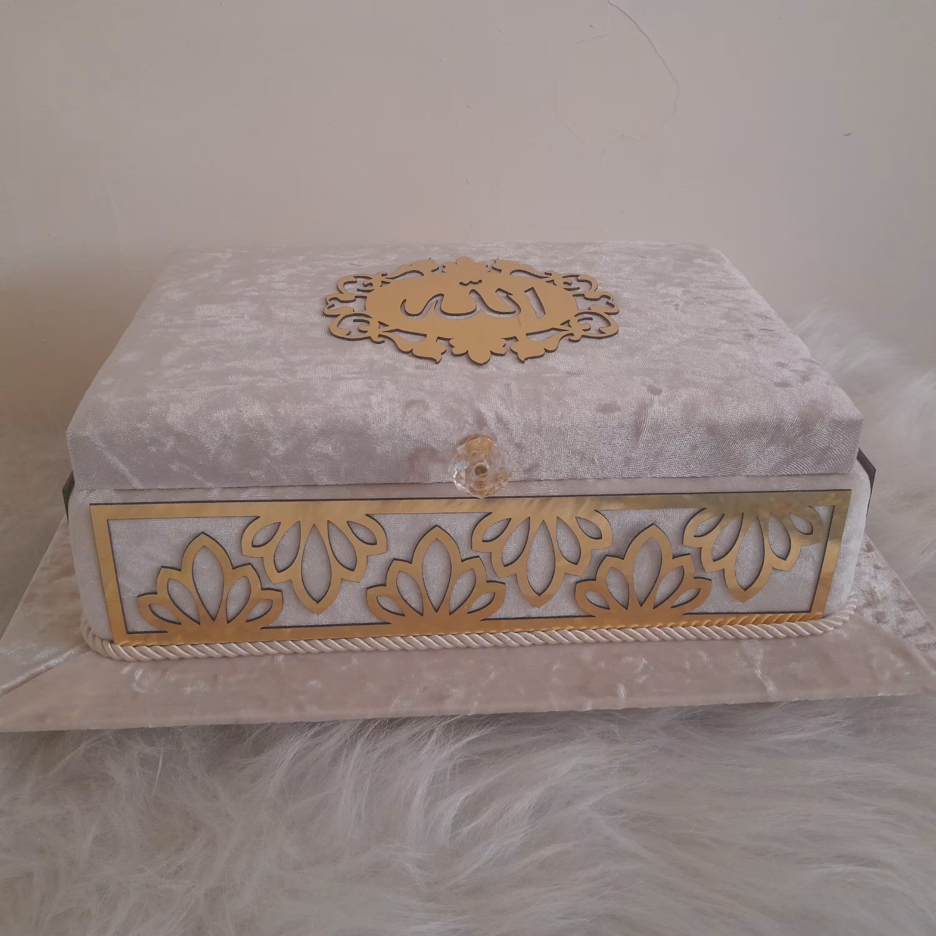 جعبه مخملی قرآن