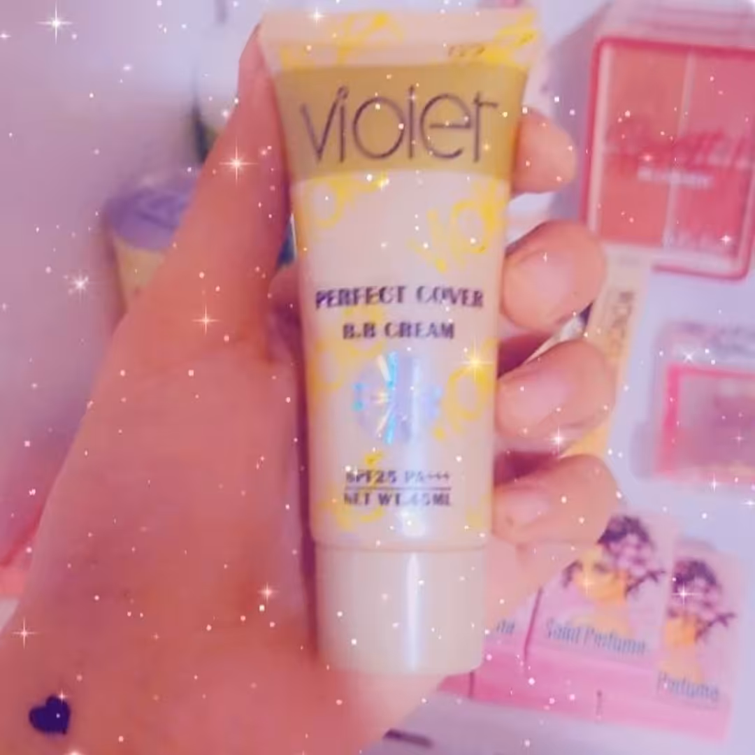 کرم پودر تیوپی violet 