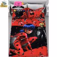 روتختی یک نفره گوزل سه بعدی دختر کفشدوزکی مدل RSG133