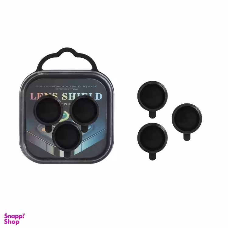 محافظ لنز دوربین گوشی موبایل مدل رینگی مناسب برای اپل آیفون 13 پرومکس و پرو