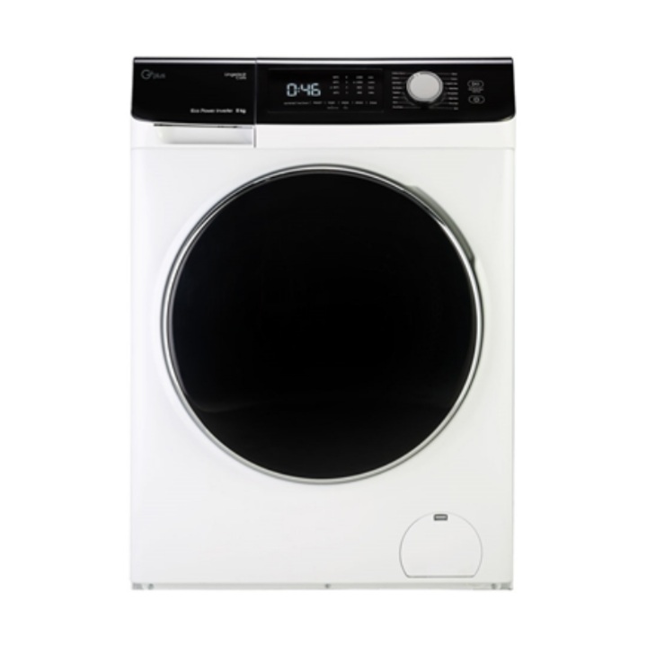 ماشین لباسشویی جی پلاس مدل K8540W ظرفیت 8 کیلوگرم