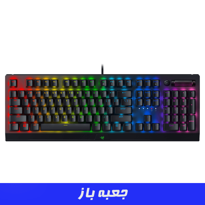 مشخصات قیمت و خرید کيبورد گیمینگ ريزر Razer BlackWidow V3 با سوئیچ سبز