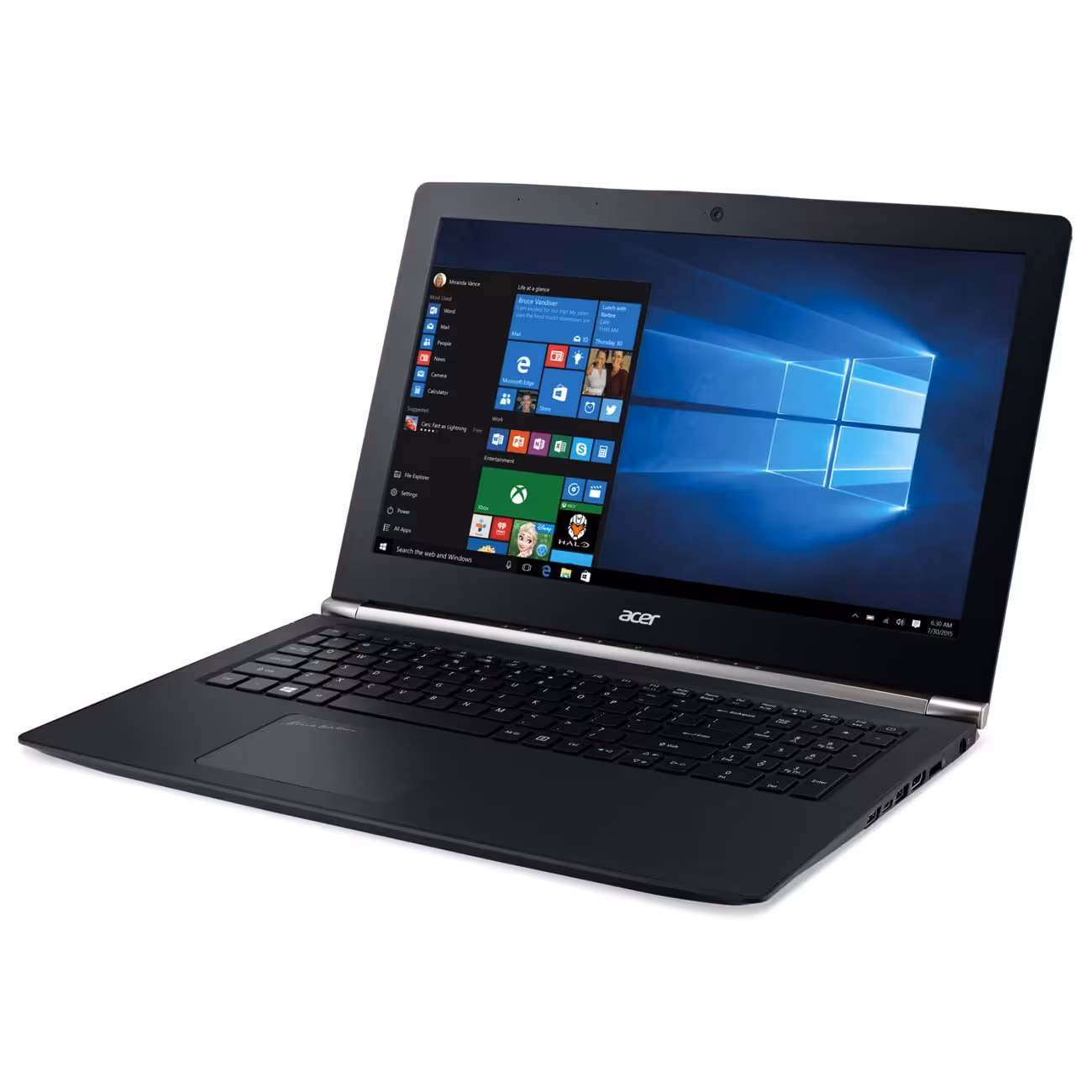 لپ تاپ ایسر Acer V15 حافظه جانبی 1T پردازنده i7 7700HQ