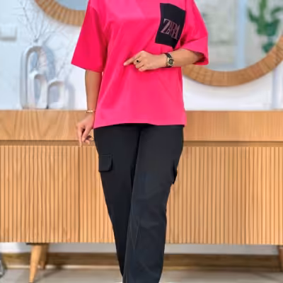 ست اسپرت تیشرت شلوار زارا.موجودی سوال شود