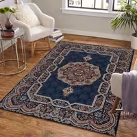 گلیم ماشینی (3-2.5)-هشت رنگ-طرح هالیدی-در سایزهای مختلف-ارسال پس کرایه