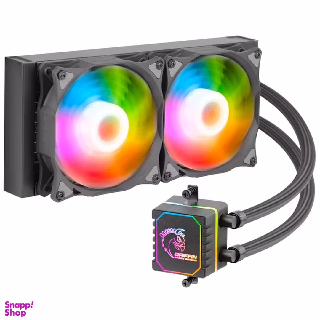 خنک کننده پردازنده گرین مدل Glacier GLC240-ARGB