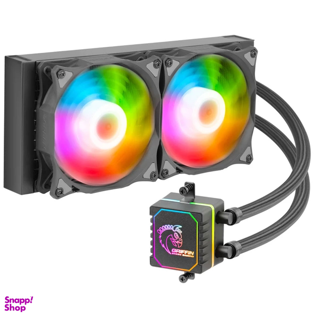 خنک کننده پردازنده گرین مدل Glacier GLC240-ARGB