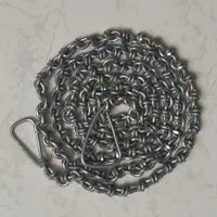 زنجیر سیمی دست باف سایز  1.5 mm بدون دسته