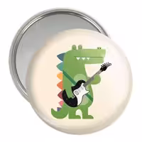 آینه جیبی خندالو طرح دایناسور کد 5068