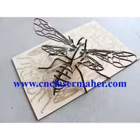 پازل سه بعدی ،پازل چوبی ،پازل طرح زنبور 