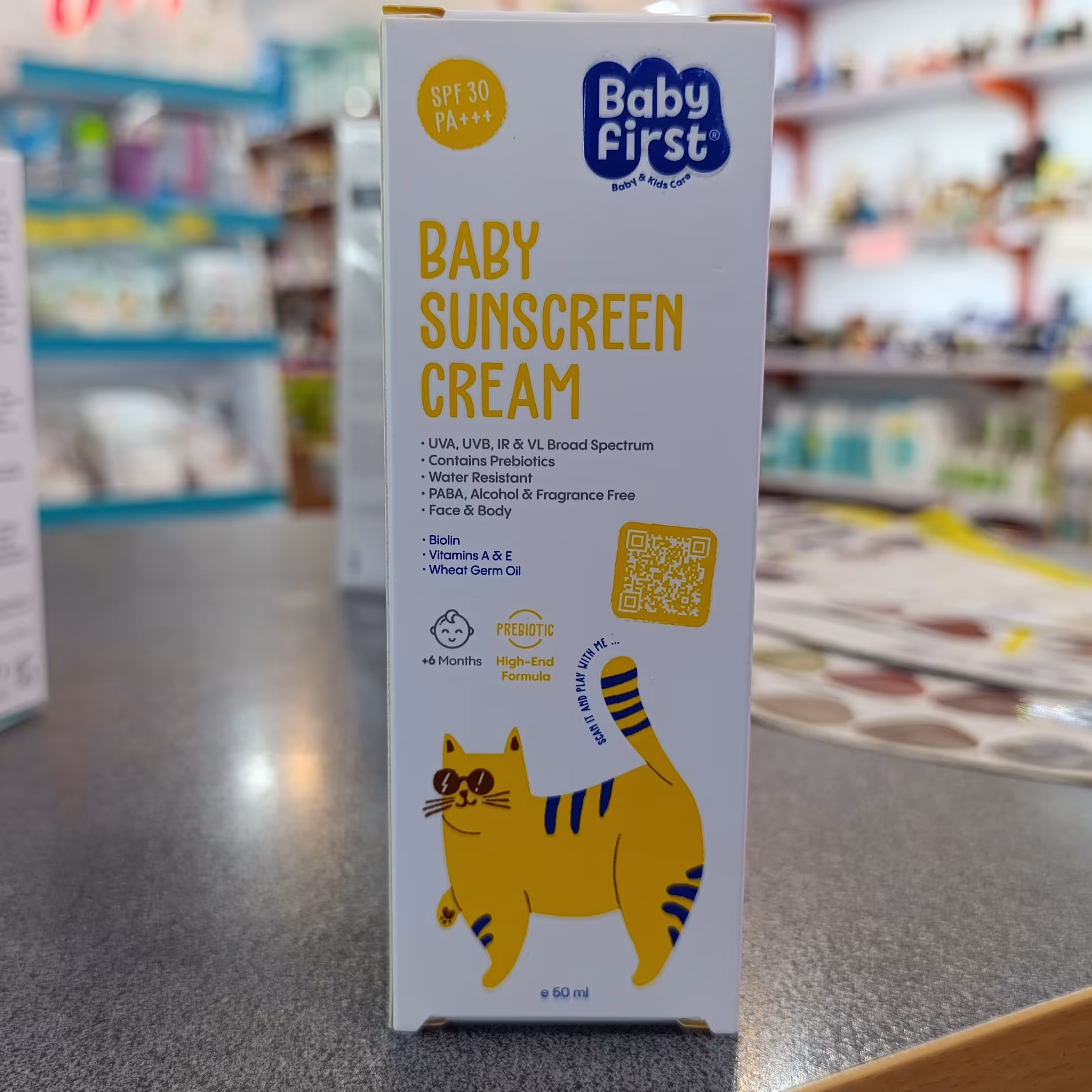 کرم ضد آفتاب کودکان اس پی اف 30 بیبی فرست