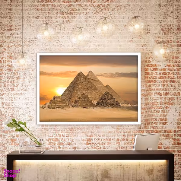 تابلو بکلیت طرح اهرام ثلاثه مصر مدل W5738