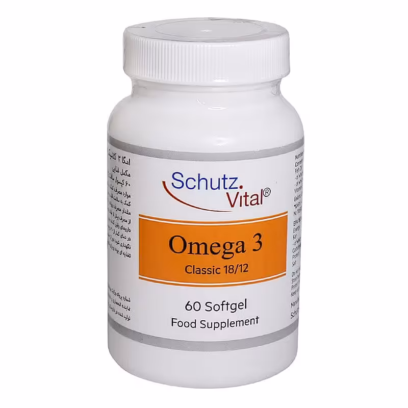 قیمت خرید اینترنتی سافت ژل امگا 3 کلاسیک شوتس ویتال 60 عدد داروخانه آنلاین فارموکسین
