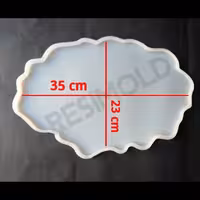 قالب سیلیکونی کد 36 ( سینی دفرمه )