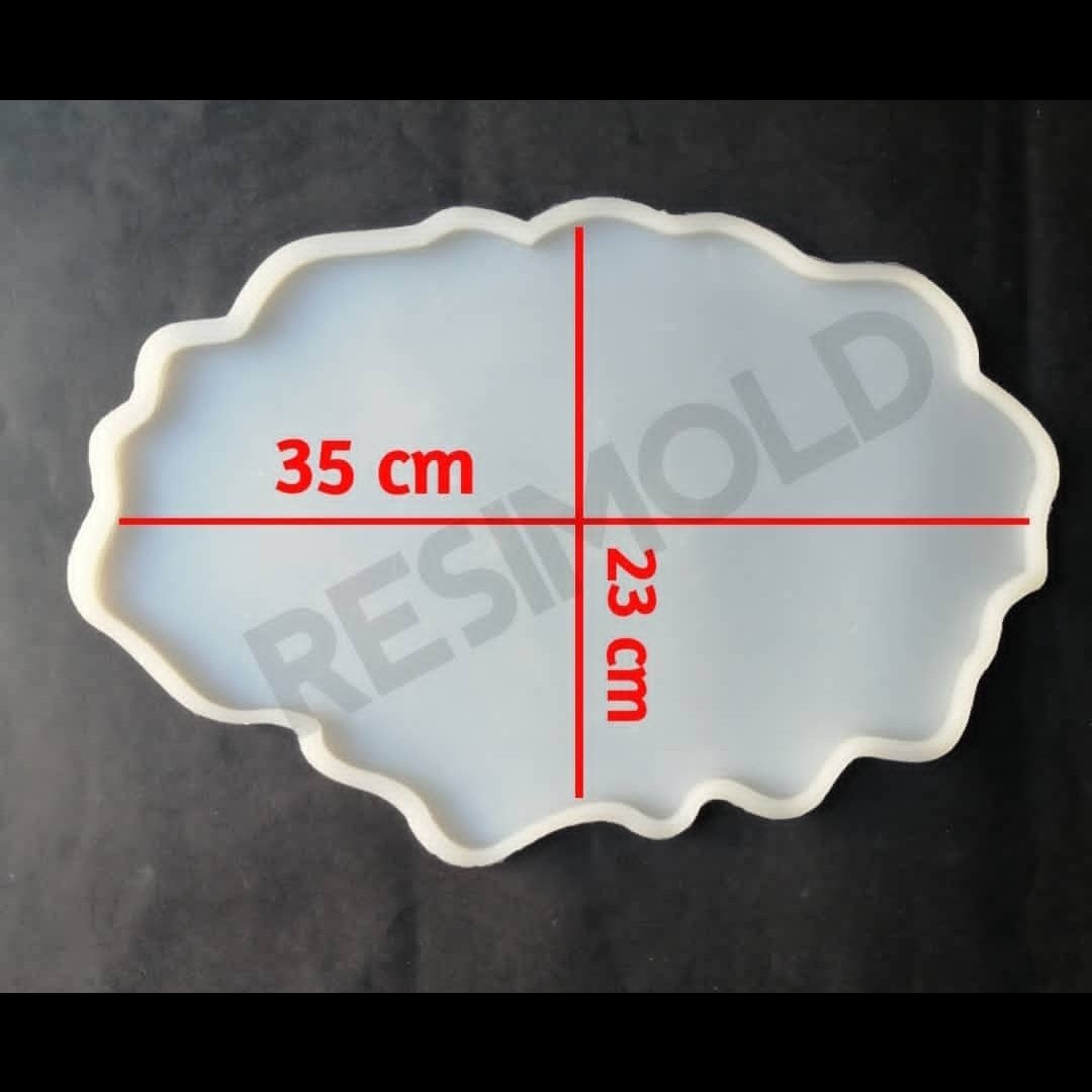 قالب سیلیکونی کد 36 ( سینی دفرمه )