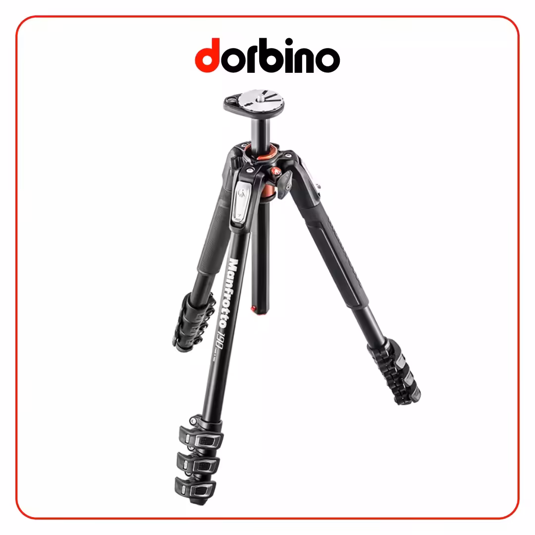 سه پایه مانفرتو Manfrotto MT190XPRO4 Aluminum Tripod - فروشگاه دوربین دوربینو