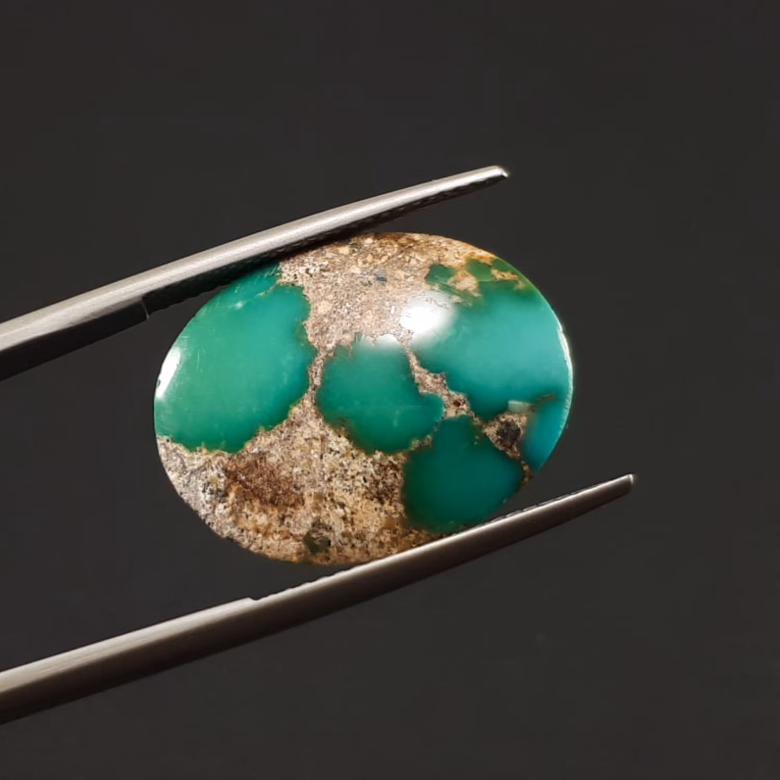 فیروزه سبز شجری اصیل نیشابوری  کد F 2385