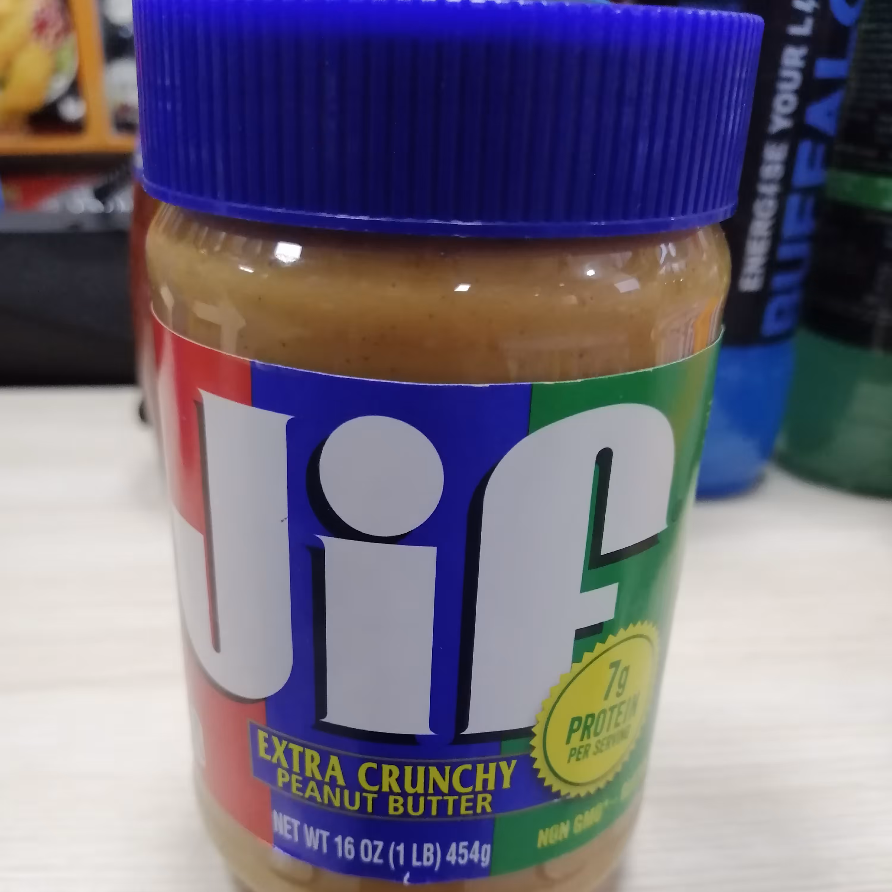  کره بادام زمینی جیف 454 گرمی اصل امریکا jif