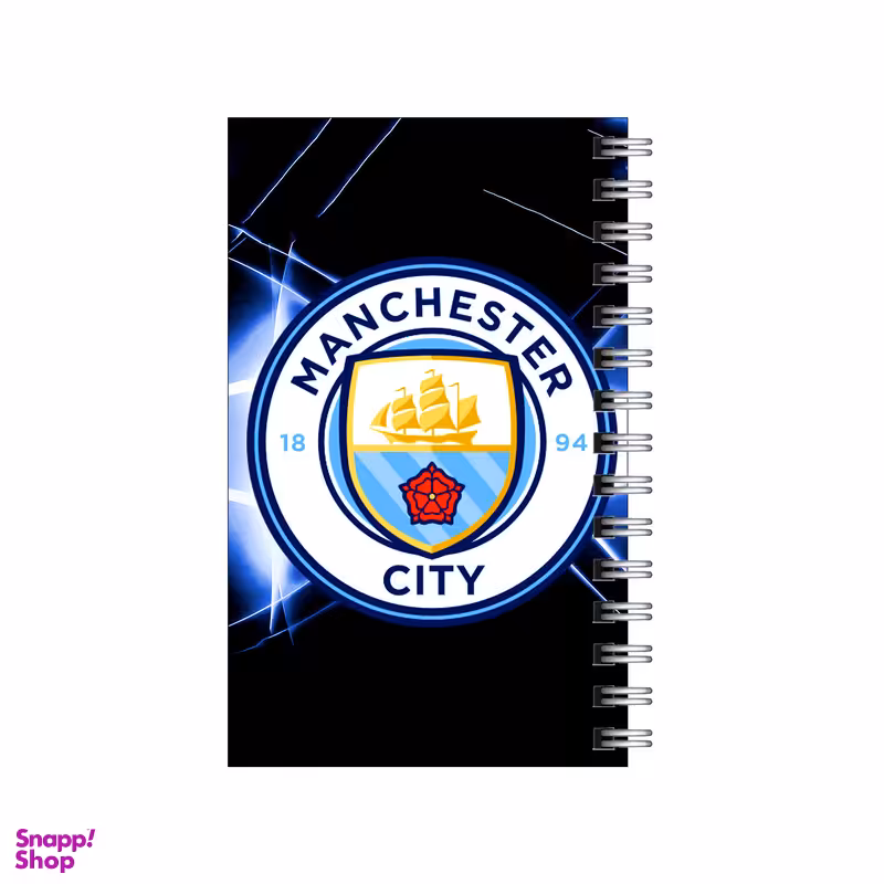 دفترچه یادداشت ۶۴ برگ مدل to do list طرح لوگو تیم منچسترسیتی کد 9453203