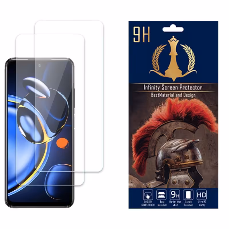 محافظ صفحه نمایش اینفینیتی مناسب برای شیائومی Redmi Note 11 SE بسته دو عددی