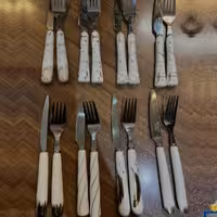 چاقو چنگال سرامیک یونیک 