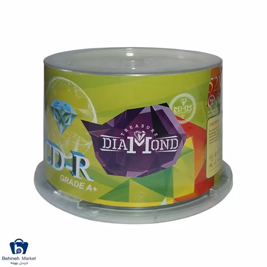 سی دی خام دیاموند مدل 700 مگابایت بسته 50 عددی