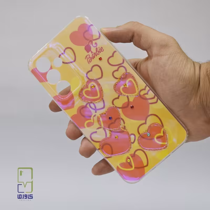 قاب گوشی سامسونگ A54| هولوگرامی طرح قلب| کاورما