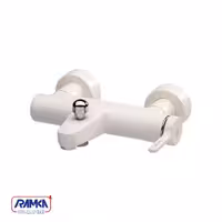 شیر حمام kwc مدل آوا سفید