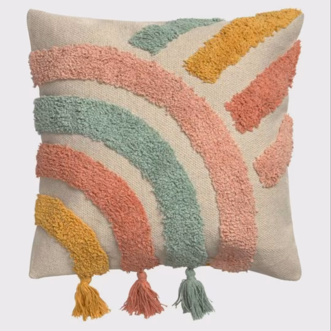 کوسن فانتزی طرح رنگین کمان