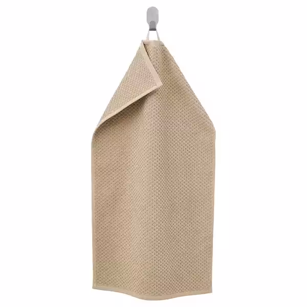 حوله دستی بژ ایکیا GULVIAL سایز 40x70 سانتی‌متر