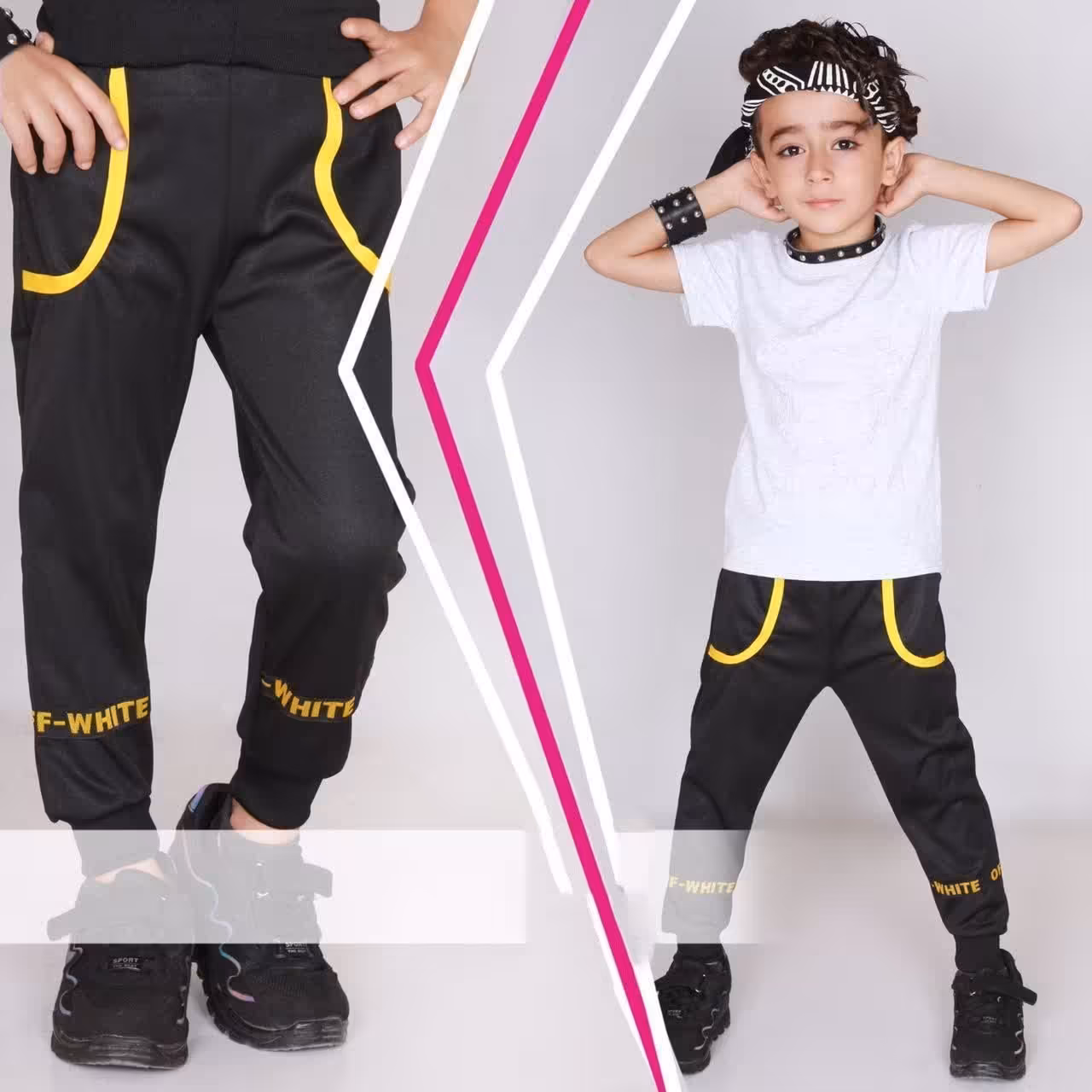 اسلش پسرانه 5ماه تا 4سال قد40تا60 قد از کمر تا مچ پا40-45-50-55سانتی متر گلگسی شیک جیب دار قواره دار مچ دار