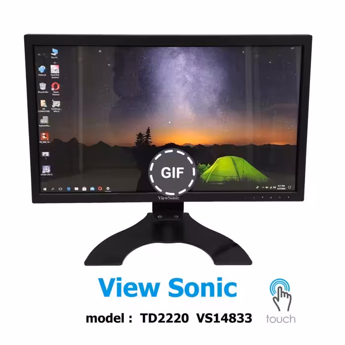 مانیتور 22 اینچ لمسی ViewSonic مدل TD2220