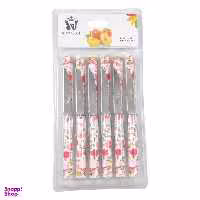 چاقو میوه خوری مونارچ کد M4 بسته 12 عددی