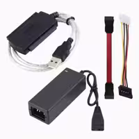 تبدیل USB 2.0 به SATA و IDE وی نت V-COU20IDE همراه آداپتور