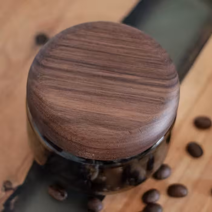 بانکه پیرکس درب چوبی  (پس کرایه)