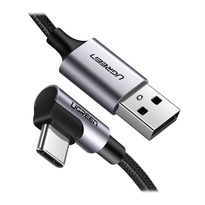 کابل تبدیل 1 متری USB به USB-C Cable With Braid 90D مدل US313
