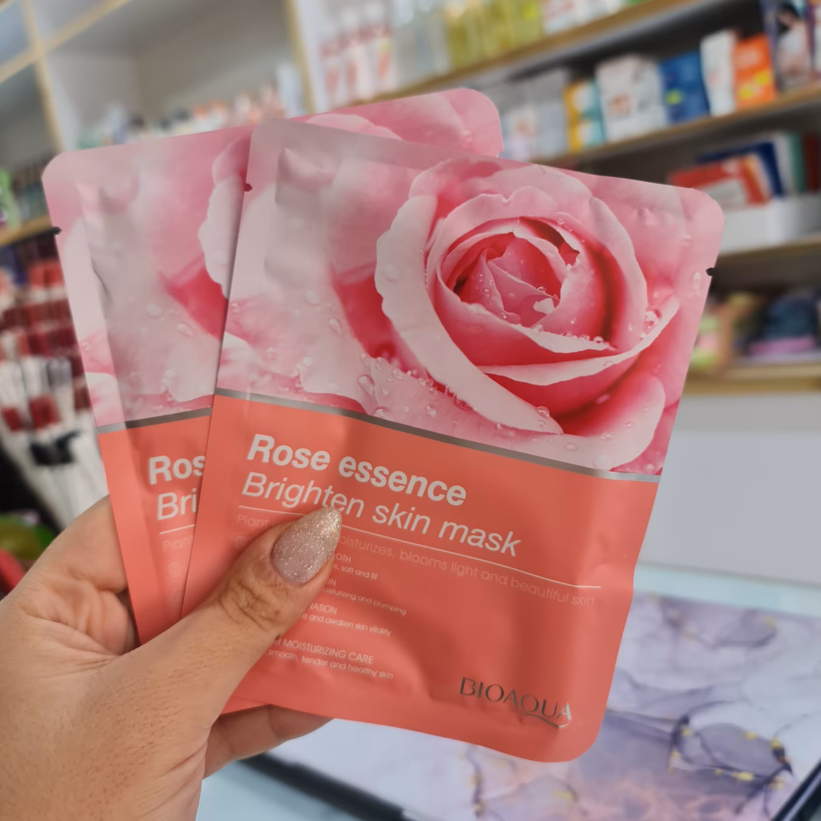 ماسک ورقه ای گل رز