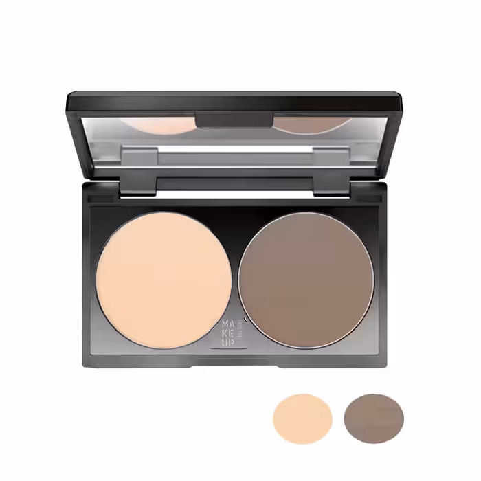 کانتور میکاپ فکتوری مدل DUO شماره raw umber