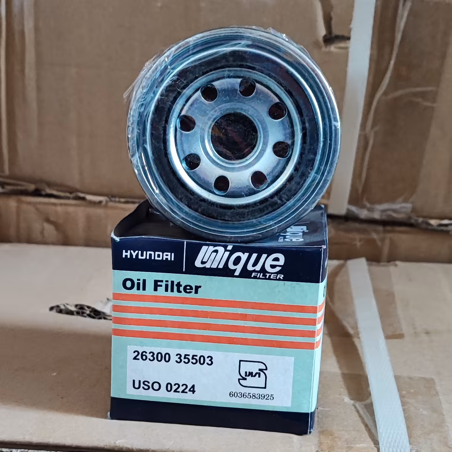 فیلتر روغن هیوندا سوناتا 2400.توسان. ورنا.آونته یونیک حداقل خرید 10عدد کد فنی 0224