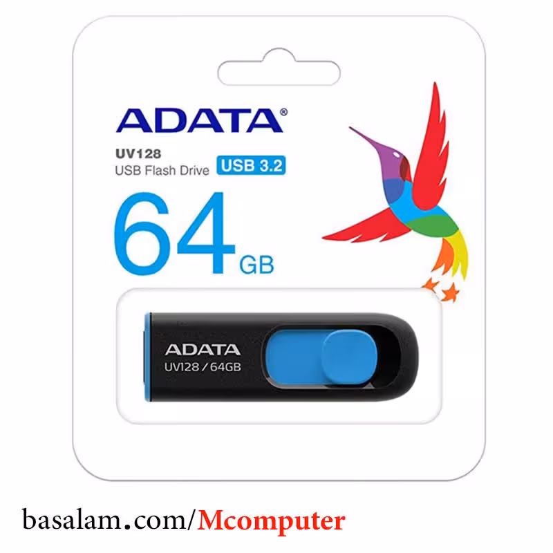 فلش مموری 64 گیگابایت ای دیتا ADATA UV128