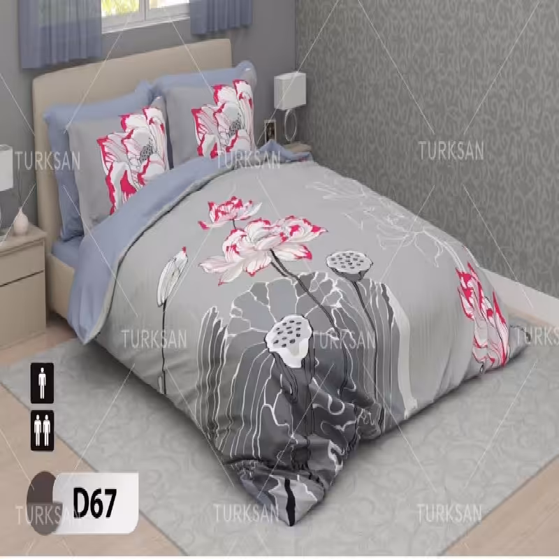 سرویس روتختی ترکسان کد D-67 دونفره 6 تکه