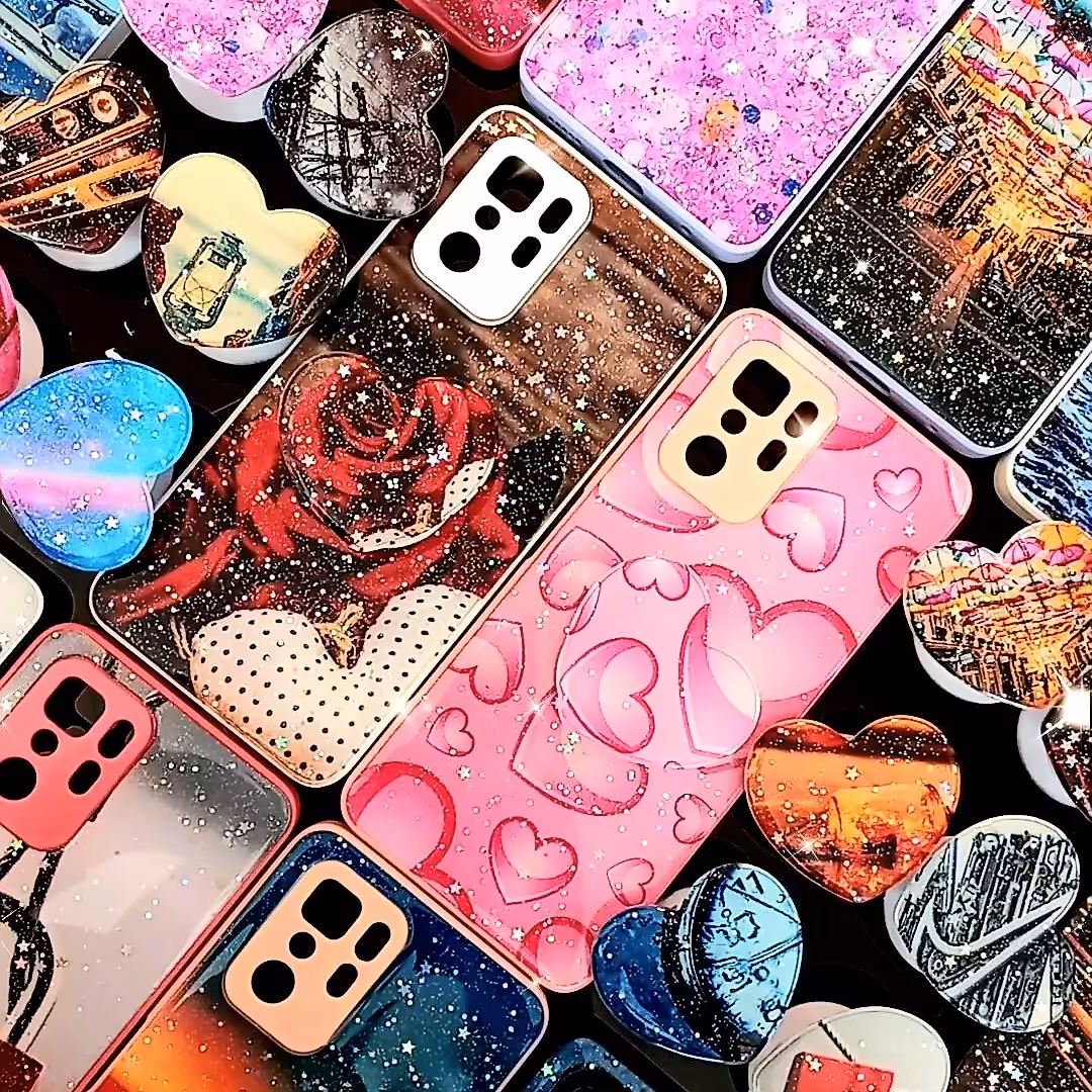 گارد طرح اکلیلی مناسب برای گوشی موبایل سامسونگ Galaxy A12 به همراه پاپ سوکت