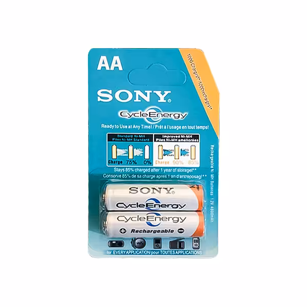 باتری قابل شارژ قلمی 4600MAH سونی مدل CycleEnergy
