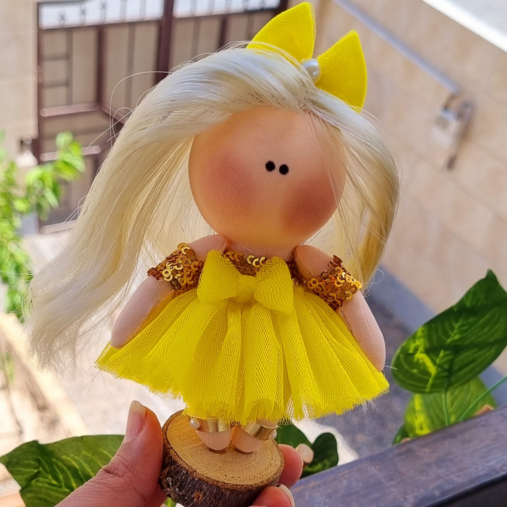 عروسک پایه دار 12 سانت