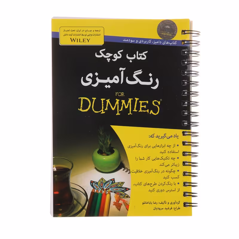 کتاب کتاب کوچک رنگ آمیزی رضا باباخانلو