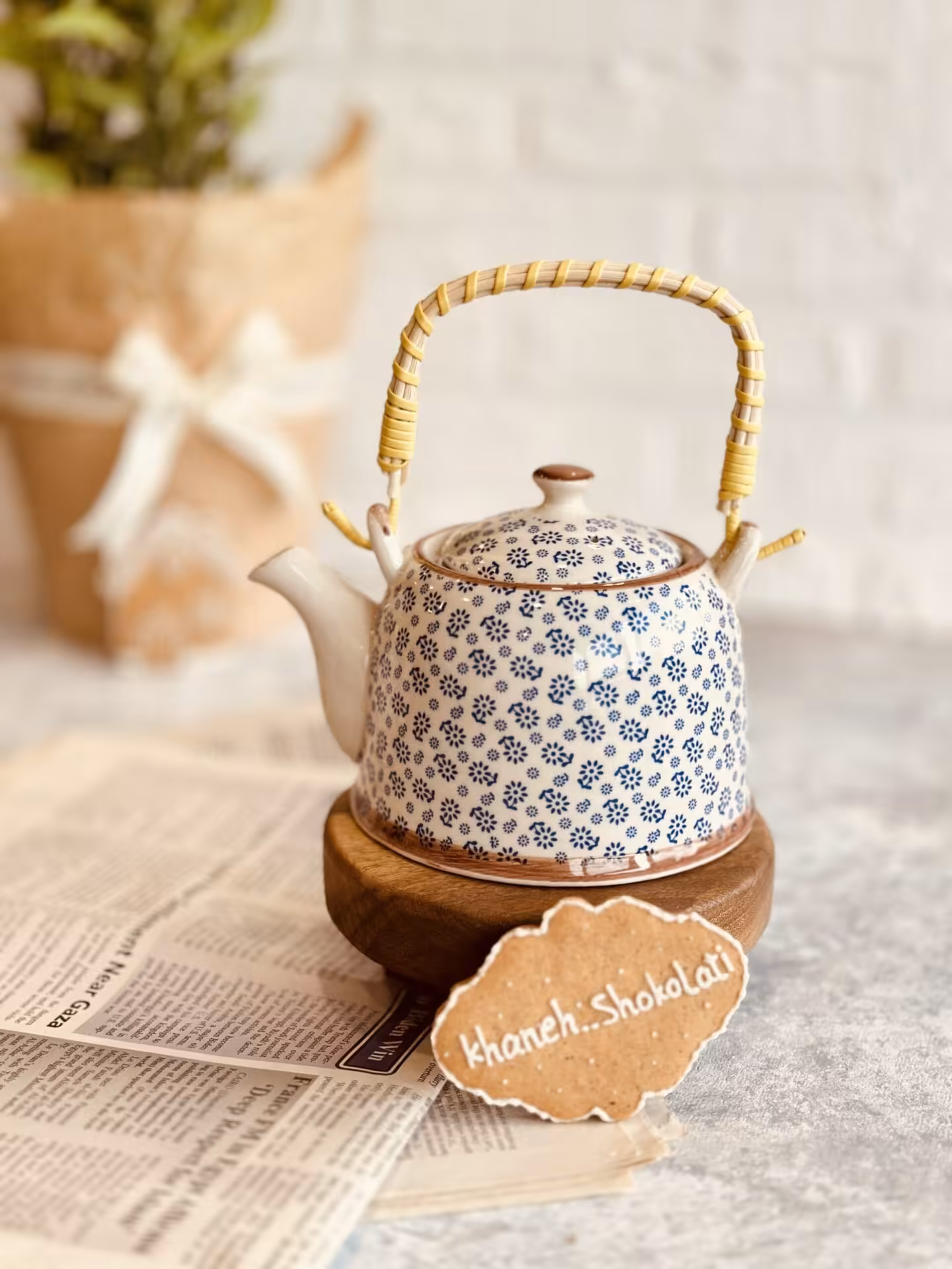 قوری دسته کنفی کد00320