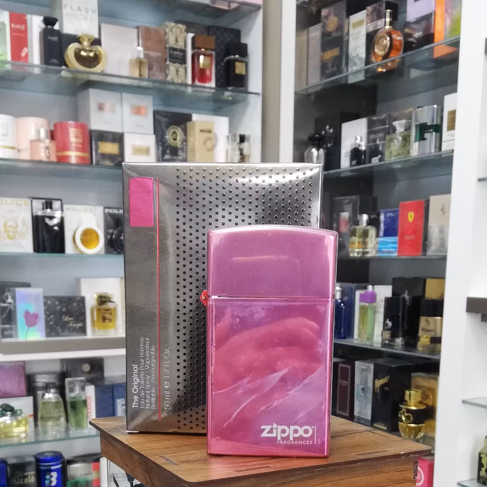 عطر و ادکلن مردانه زیپو فرگرنس برایت پینک (زیپو صورتی) ادو تویلت Zippo Bright Pink Man EDT fOR Men

